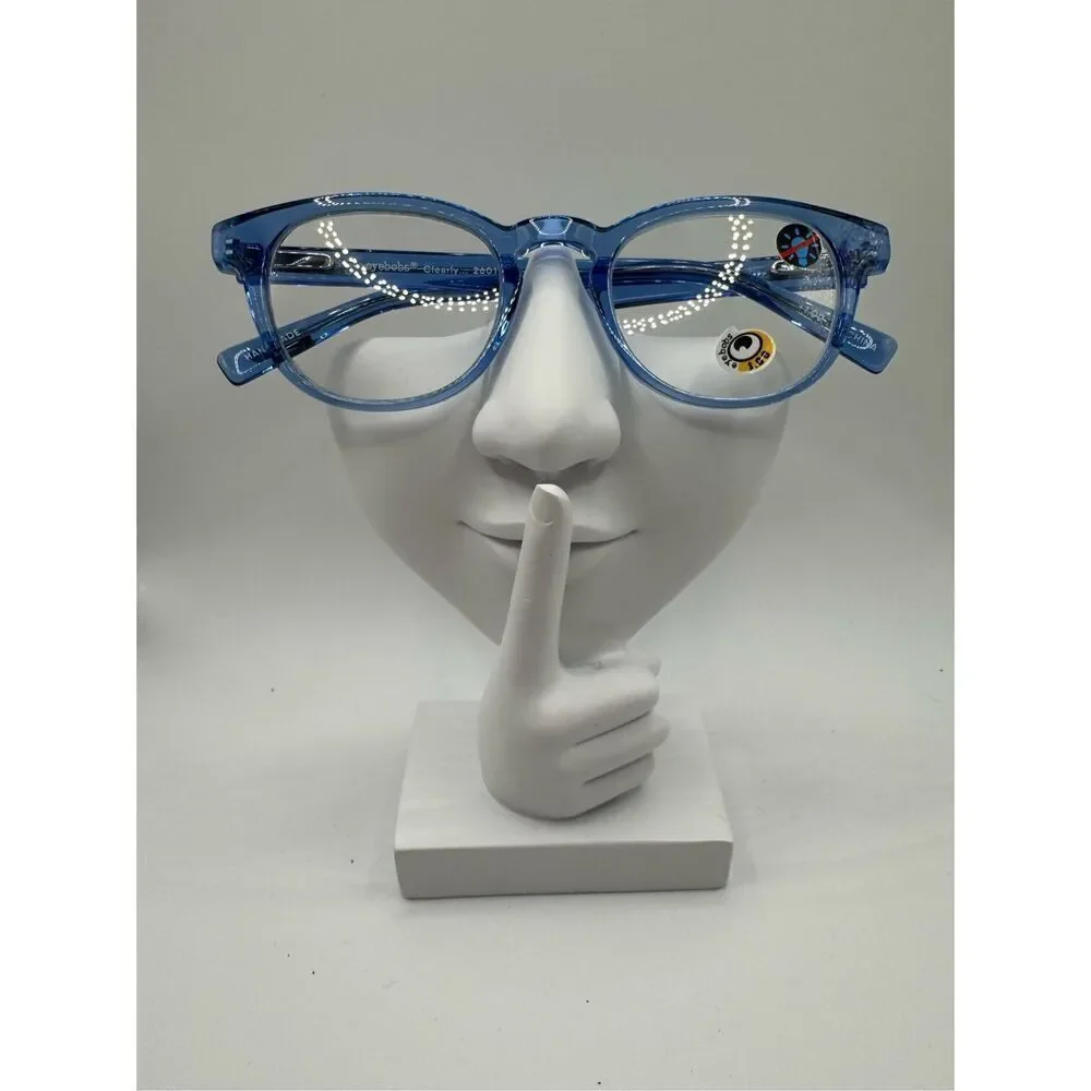 eyebobs Clearly reading glasses strength 1.00 clear blue new without case